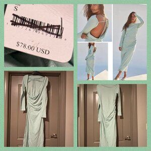 Free People Clara Midi by Free-est Green Frost